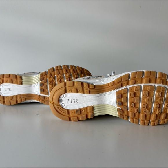 Nike P-6000 in Light Gray and White with Tan Accents - Picture 6 of 6